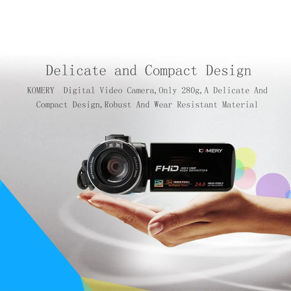 WIFI инфракрасная фотография Цифровая видеокамера Full HD 1080P Портативные