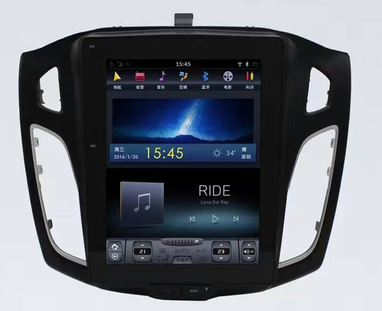 10 4 ''вертикальный экран Tesla Style Android 9 0 автомобильный DVD GPS навигатор радио плеер