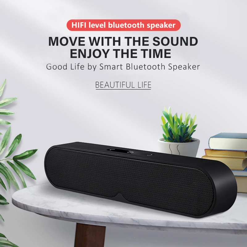 LIGE портативная беспроводная мини колонка Bluetooth 5 0 TF AUX USB 8D|Портативные колонки| |