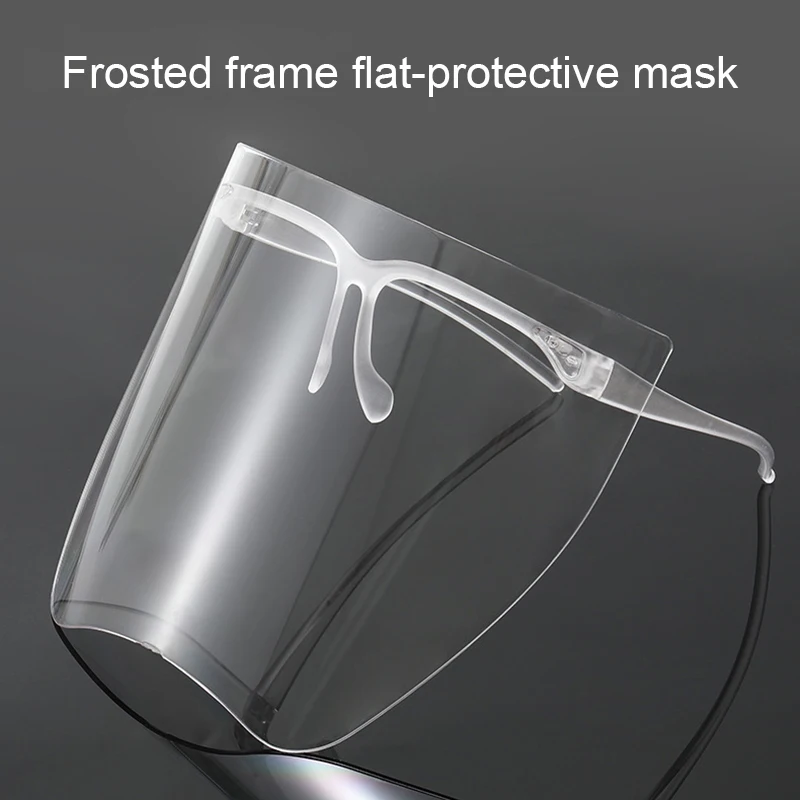 

Motorcycle Helmets Face Shield Mask Anti Splash Eyewear Anti-fog Detachable Protect Face Frame Visors For Travel Glasses