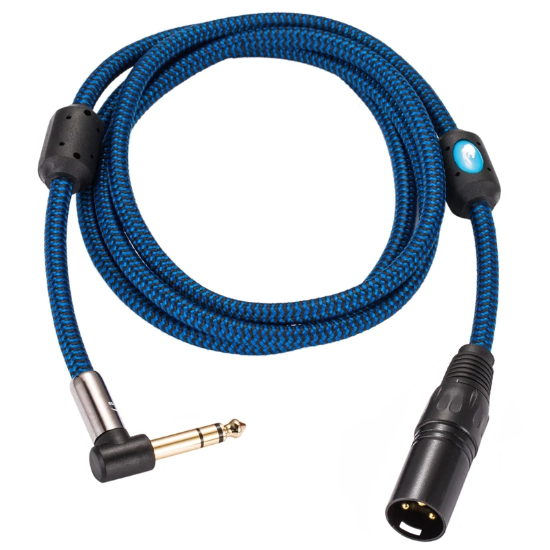 Hifi TRS кабель XLR 3 Pin to 1/4 &quotразъем для усилителя рекордер монитор динамик стерео 6 35