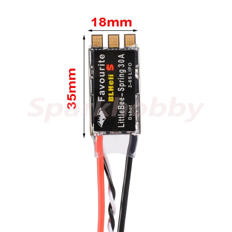 4 шт littlebee spring 30a esc любимый blheli s 2 6s lipo esc поддерж