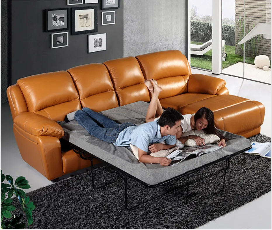 Набор для дивана кровати гостиной из натуральной кожи|Диваны гостиной| |