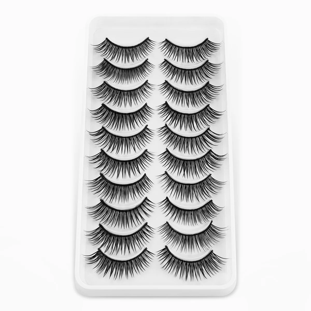 ISEEN 10/5 пар 3D Искусственные ресницы натуральные норковые накладные драматический