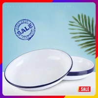 kitchen white enamel plates baking pans cake dish home baked vegetable rice dishes cheese salad dinnerware dinner soup plates