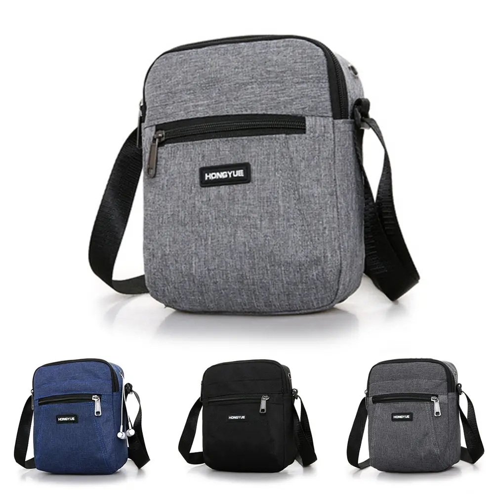 

Men Phone Bags Diagonal Mini Shoulder Multi-Function Mobile Phone Bag Outdoor Sports Bag Fashion Wide Shoulder Bags