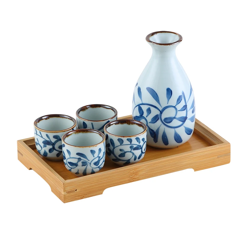 Высококачественные керамические s чаши для Саке кувшин Япония один горшок из