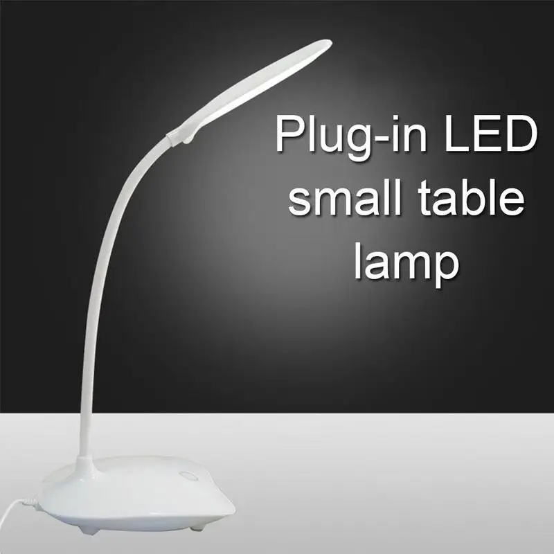 

Foldable Plug In LED Small Desk Lamp USB Powered Dimmable Wireless Charger Usb Rechargeable Bedside Light