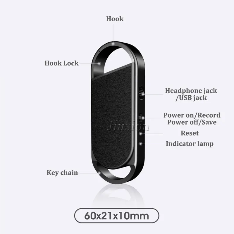 Цифровой диктофон Caneta Espia 8 Гб Mini Gizli Gravador de Audio профессиональное устройство звукозаписи MP3-плеер Диктофон