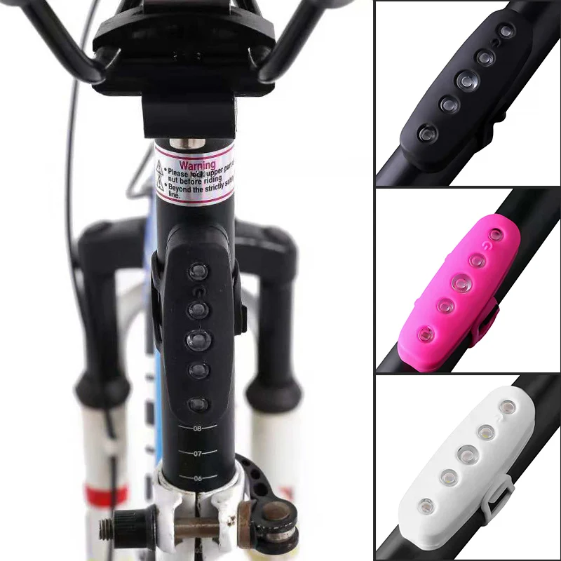 

Bicycle Safety Light Rechargeable Waterproof USB Bicycle Silicone Rear Light