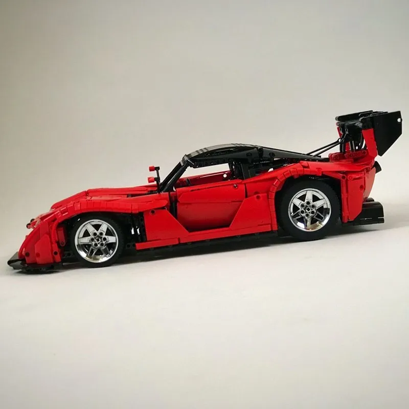 Новая серия MOC MAZDA RX-7 супер гоночный автомобиль легинсы MOC-22346 техническая модель