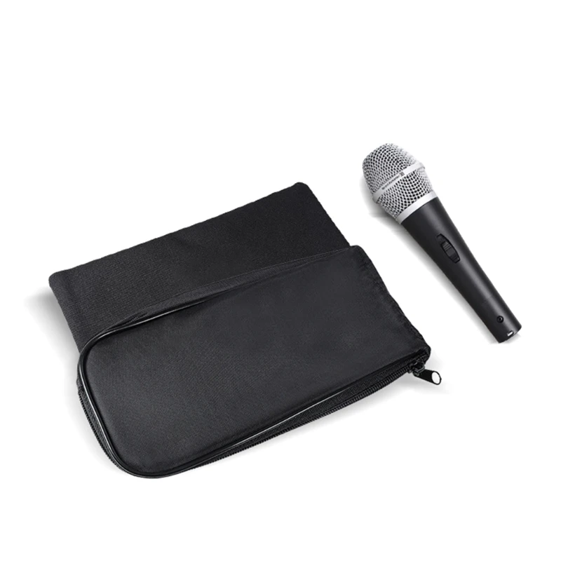 

Universal Handheld Bag Pouch Zipper Case for Microphone Storage Bags Pouch Outdoor Full Protective Case Accessories