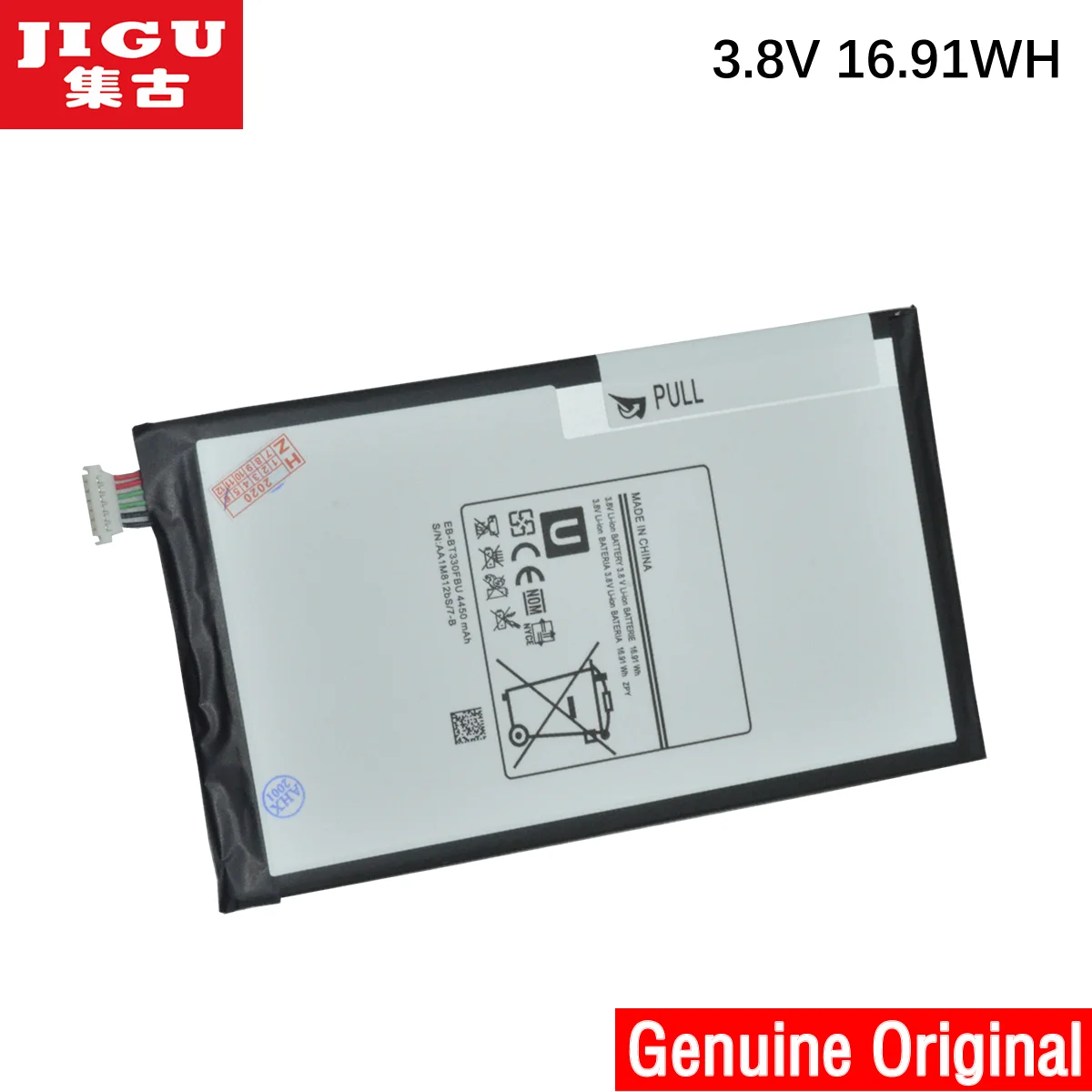 JIGU Оригинальный аккумулятор для ноутбука EB BT330FBE SAMSUNG Galaxy Tab 4 8 0 &quotSM T335 T337 T330