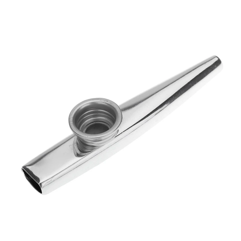 Kazoo металлический сплав из алюминиевого сплава с 5 подарками диафрагма для флейты