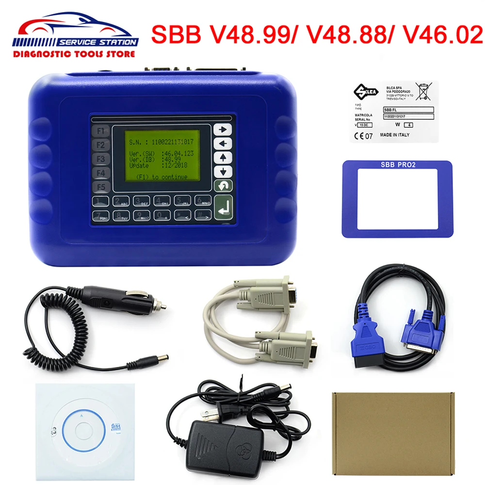SBB V48.99 V48.88 v48.02 SBB ключ программист автоматический транспондер Silca SBB Suppports мульти-бренд автомобилей Программирование ключ производитель инструмент