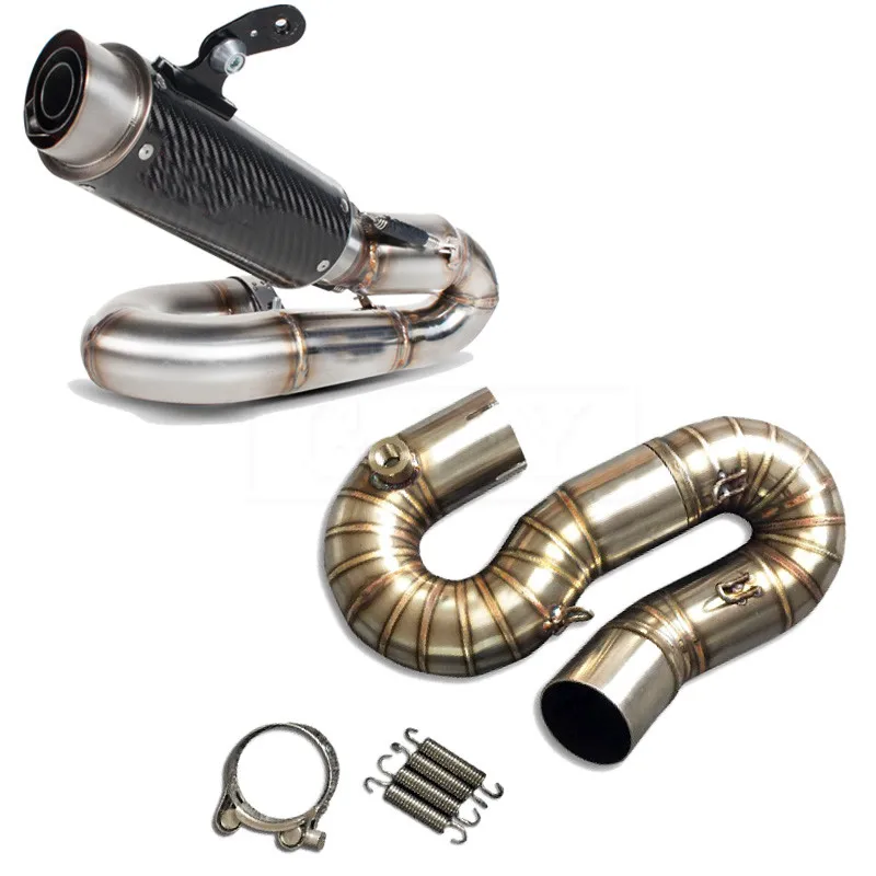 CBR 1000RR Motorcycle For Honda CBR1000RR 2008 2009 2010 - 2016 CBR1000 RR Slip-on Exhaust Muffler Middle Link Pipe | Автомобили и