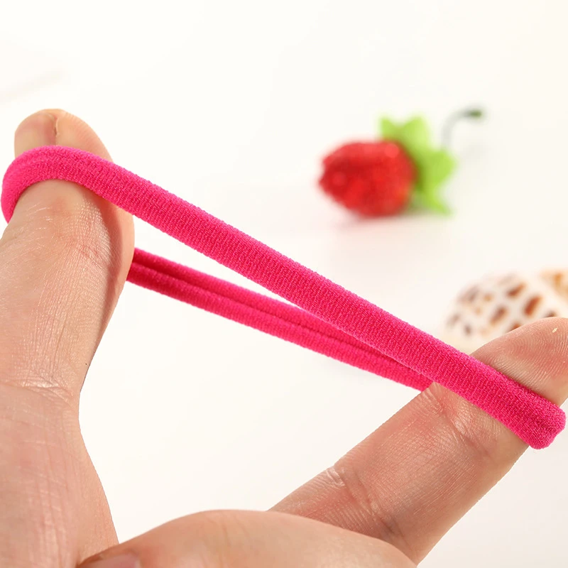 20 шт./лот ярких цветов повязки для волос девочек и женщин высокоэластичные ленты