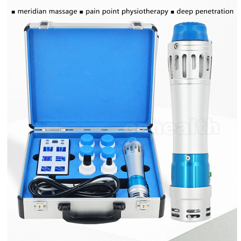 

Shockwave Therapy Equipment For ED 2021 Top Quality Extracorporeal Shock Wave Machine Pain Relief Massager Host Separable Device