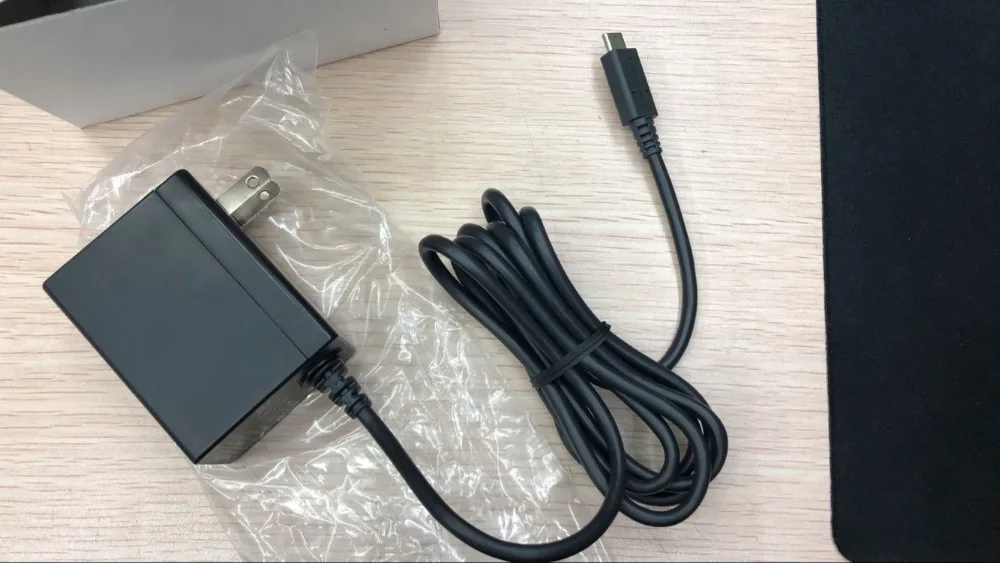 Оригинальный новый адаптер переменного тока для игровой консоли Nintendo Switch NS с