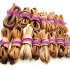 Шнур из натуральной коровьей кожи, круглый шнур из натуральной кожи для изготовления браслетов, ожерелий, ювелирных изделий сделай сам, 2 млот, 1, 2, 3, 4, 5, 6, 8, 10 мм