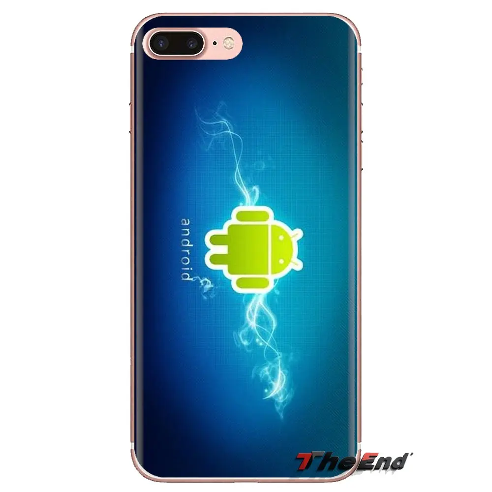 Green Android Robot Logo Transparent TPU Skin Case For LG G3 G4 Mini G5 G6 G7 Q6 Q7 Q8 Q9 V10 V20 V30 X Power 2 3 K10 K4 K8 2017 |