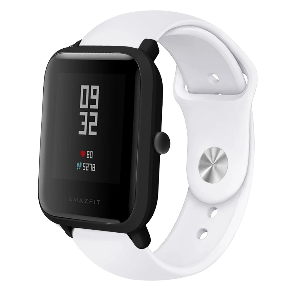 Силиконовый ремешок для часов Ремешок для Huami Amazfit Bip Youth/GTR 42 мм ремешок для часов 20 мм для samsung gear S2 классический браслет
