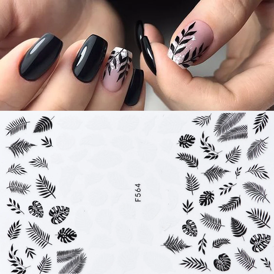 1 шт. наклейка для ногтей с буквами|Стикеры и наклейки| |