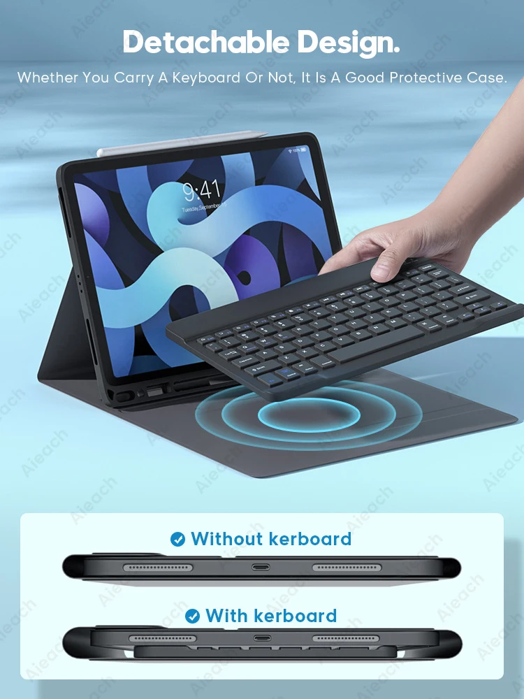 

AIEACH , iPad Air 4, 3, 2, 1 Pro, 11, 10,5, 9, 7, 2020, 2021 iPad 8, 7, 6, 5
