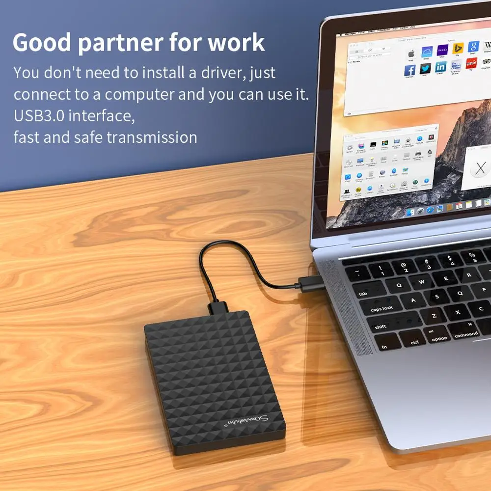 USB 3 0 HDD 2 5 &quotвнешний жесткий диск 500 Гб/750 Гб/ТБ/2 ТБ внешний диск|Внешние жесткие
