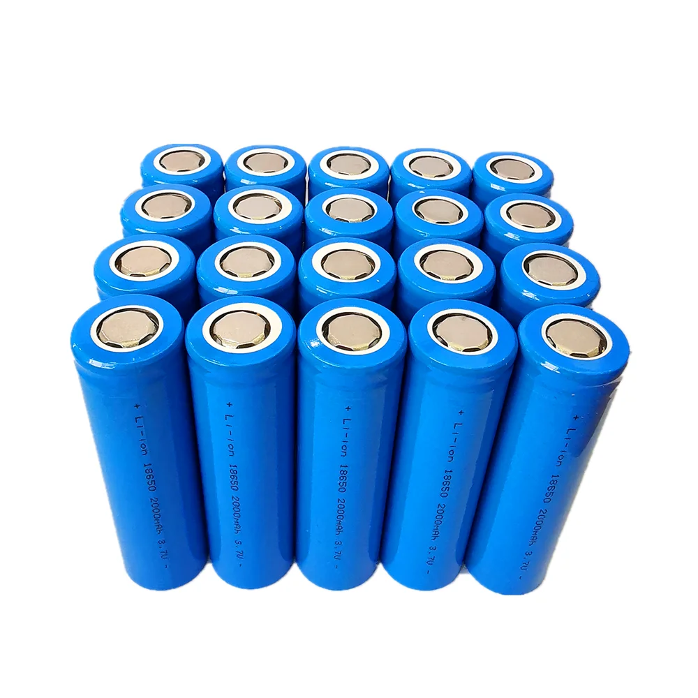20 шт Высокая скорость разряда 10C мощность литиевая ICR 18650 2000mAh 3 7 V литий ионная