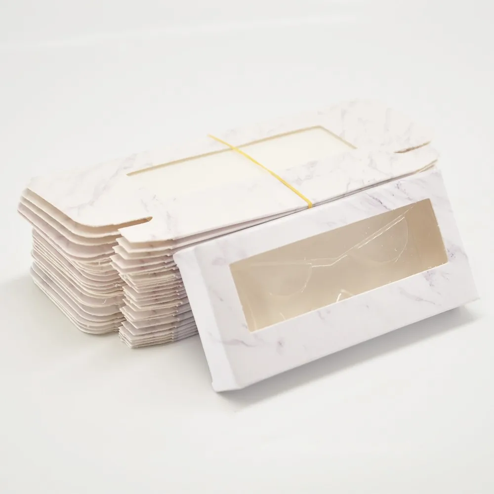 

Eyelash Packaging Box Lash Boxes Package Custom Logo private label private label Rectangle Cardboard Holder Case Vendor