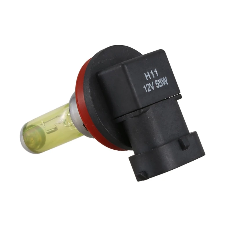 Промо-акция! 2x H11 55W 3000k золотисто-желтый ксеноновый HID галогенный светильник