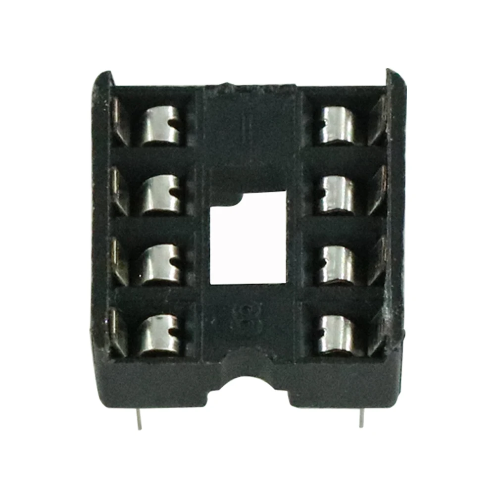 8pin DIP IC адаптер Тип припоя 8 Pin 100% оригинал 2 54 мм DIY 10 шт.|Запасные части| |