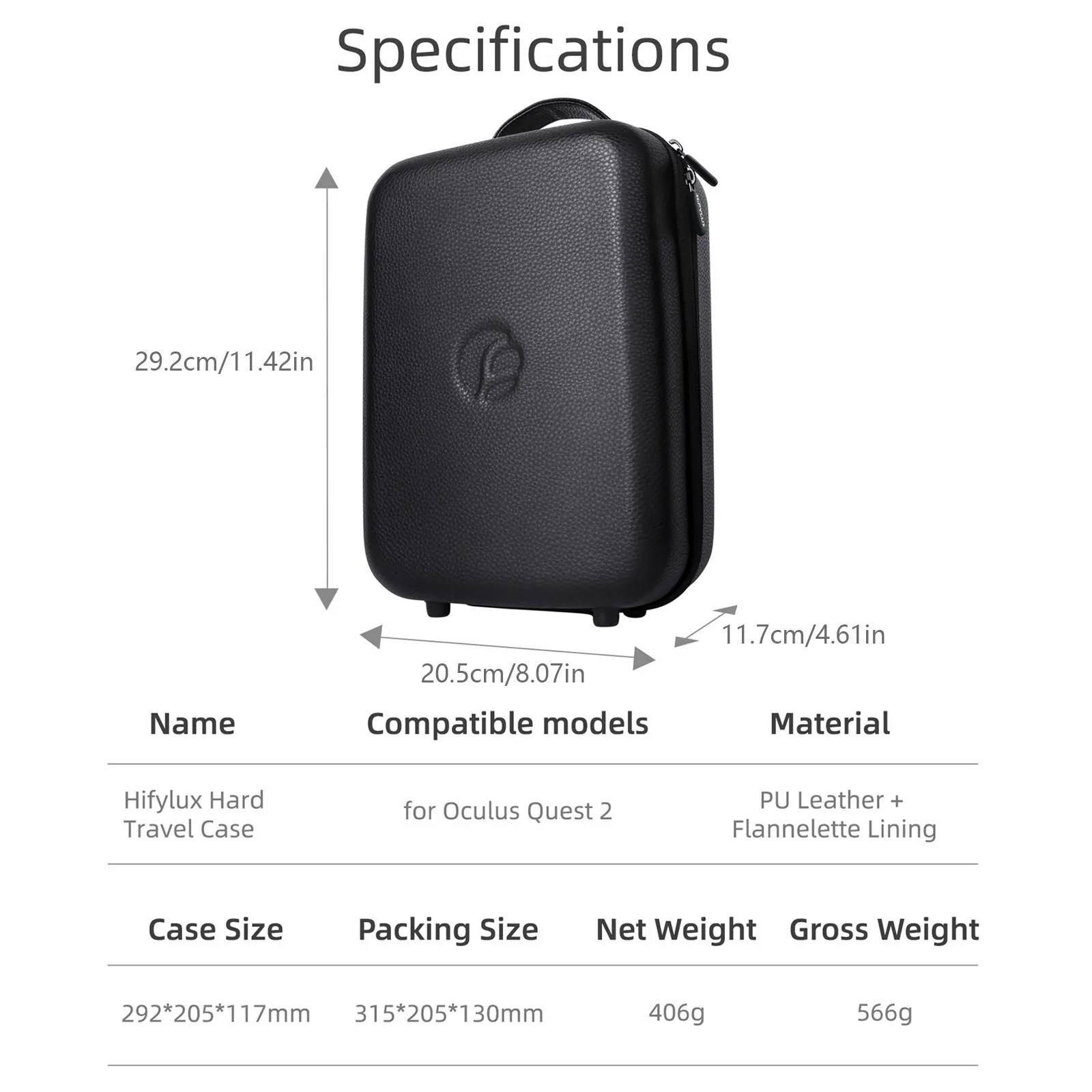 

New Eva Hard Travel Protect Box Storage Bag Carrying Cover Case For Oculus Quest 2/oculus Quest All-in-one Vr And Accessories