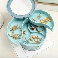 80 hot salesjewelry box waterproof large capacity portable storage jewelry holder for earring