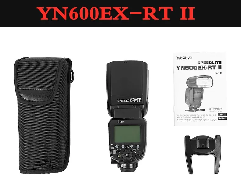 Вспышка YONGNUO YN600EX-RT II 2 4G беспроводная HSS 1/8000s для камеры Canon 60D 650D 600EX-RT YN-600EX RT |