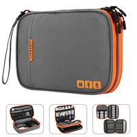 portable electronic accessories travel casecable organizer bag gadget carry bag for ipadcablespowerusb flash drive charger