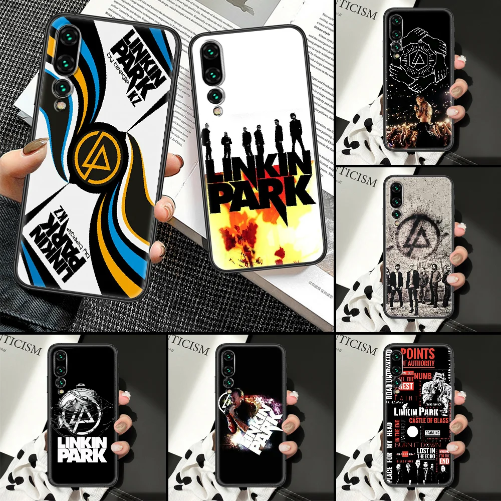 Чехол для телефона Linkin Rock And Park Huawei P Mate P10 P20 P30 P40 10 20 Smart Z Pro Lite черный чехол из ТПУ