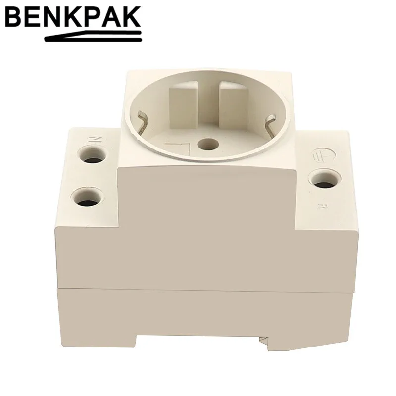 Разъем ЕС 35 мм крепление на DIN рейку блок питания переменного тока 30 модульный