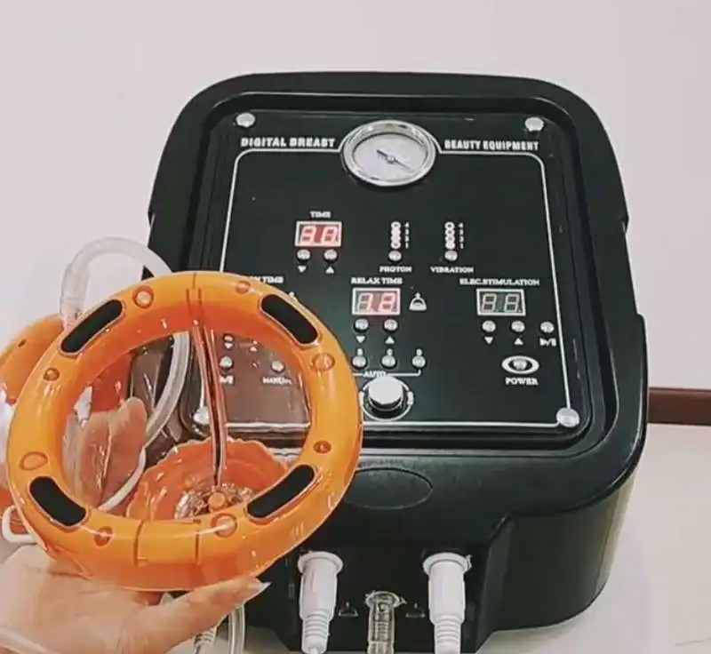 Вакуумный массажный аппарат для увеличения груди увеличивающий вибрацию 2019| |