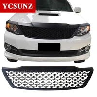 abs racing grilles cover front grills accessories for toyota fortuner sw4 2012 2013 2014