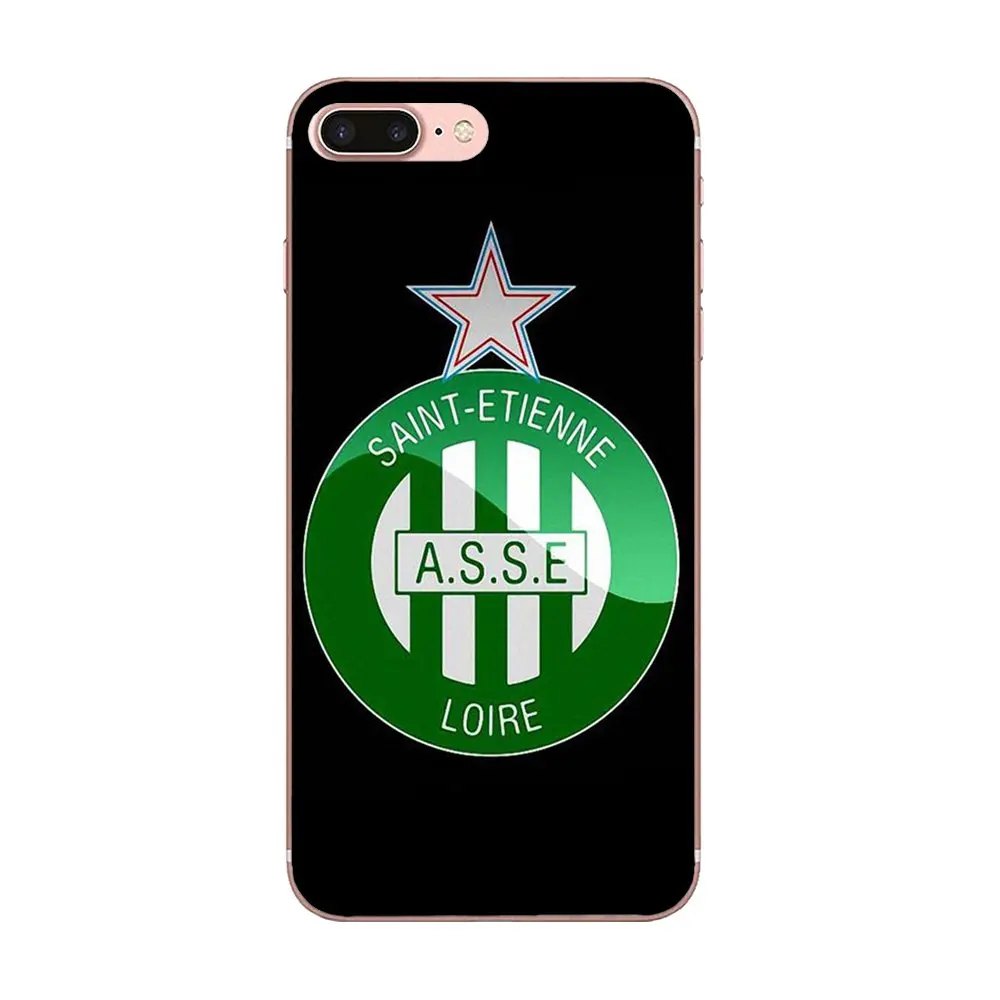 Логотип Asse Saint Etienne Loire для Huawei Honor 4C 5A 5C 5X 6 6A 6X 7 7A 7C 7X 8 8C 8S 9 10 10i 20 20i Lite Pro мягкие