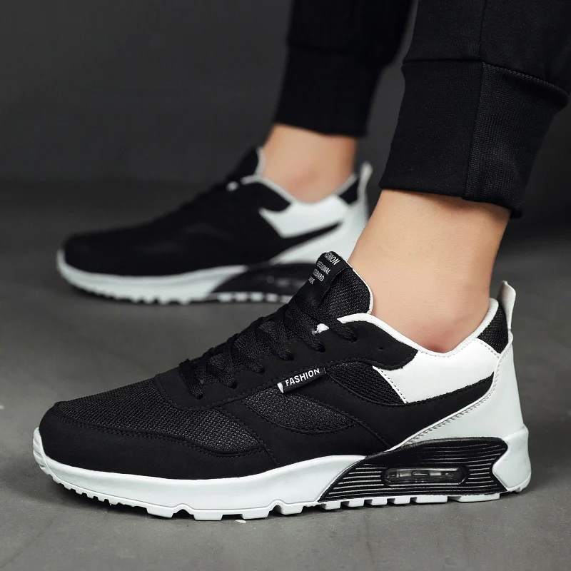 Теннисная обувь мужские кроссовки с воздушной подушкой дышащая мужская