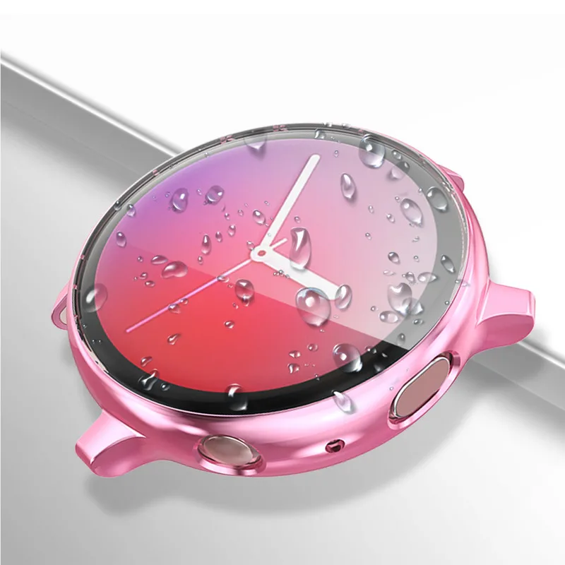 

For Samsung Galaxy Watch Active 2 40mm/44mm All-round Watch Cover Protective Case Screen Protector Frame Shell Accessories