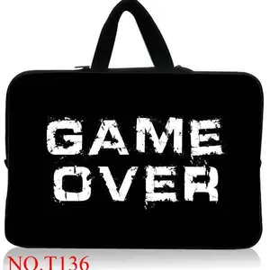 game over laptop handbag sleeve case bag notebook carrying case for 13 14 15 6 17 inch macbook air asus acer lenovo dell free global shipping