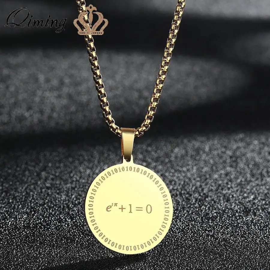 Ожерелье из нержавеющей стали с подвеской для женщин ошейник учителей