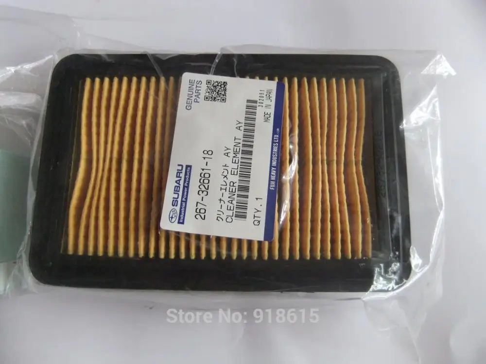 

EH41 EH4 1AIR FILTER RGV7500 ROBIN GAS ENGINE and GENERATOR PARTS 267-32661-18