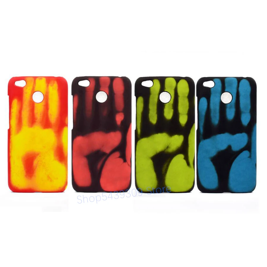Color Change Thermal Heat Temperature Case For Xiaomi Redmi Note 5 6 7 7A 8 8A Pro 9 9T Pro 9C Protective Shell Coque
