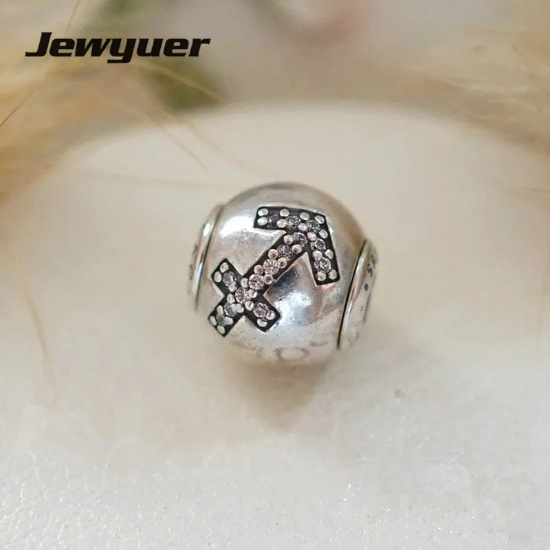 Эссенция Стиль 12 созвездий коллекция бусины с небольшим отверстием 925