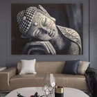 Современные плакаты и принты Куадрос Будда культура холст живопись абстрактные настенные картины для гостиной домашний декор